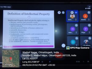 IMG-20241005-WA0371-300x225 बौद्धिक सम्पदा अधिकार पर एक दिवसीय सेमिनार का आयोजन किया गया